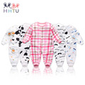 HHTU Baby Rompers Jumpsuits Baby Girls Clothing Children Autumn Newborn Baby Clothes Cotton Long Sleeve Climb