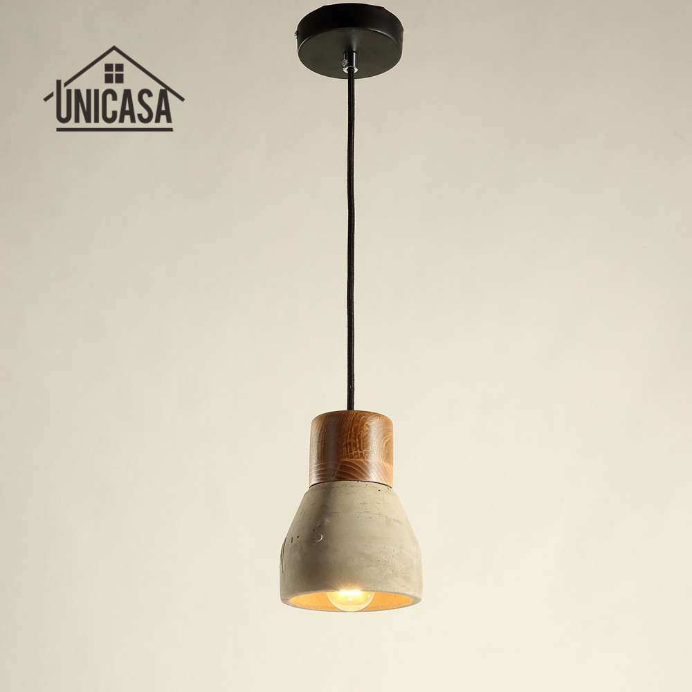 Confronta i prezzi su pendant light cement wood shopping online ...