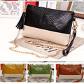 Genuine Leather Bag Women Messenger Leather Handbags Tassel Bag