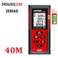 HOUSEDM 40M laser distance meter tape measure Build tools rangefinder trena laser range finder Distance Area