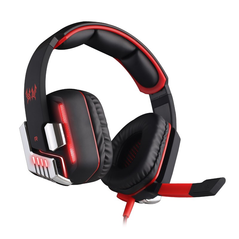 G8200 7.1 Surround Sound Gaming Headset USB Vibration Gaming Headphone Earphone With Micphone LED Light for PC/Laptop