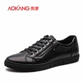 AOKANG 2017 Spring New Arrival men s casual shoes men genuine leather shoes men s fashion