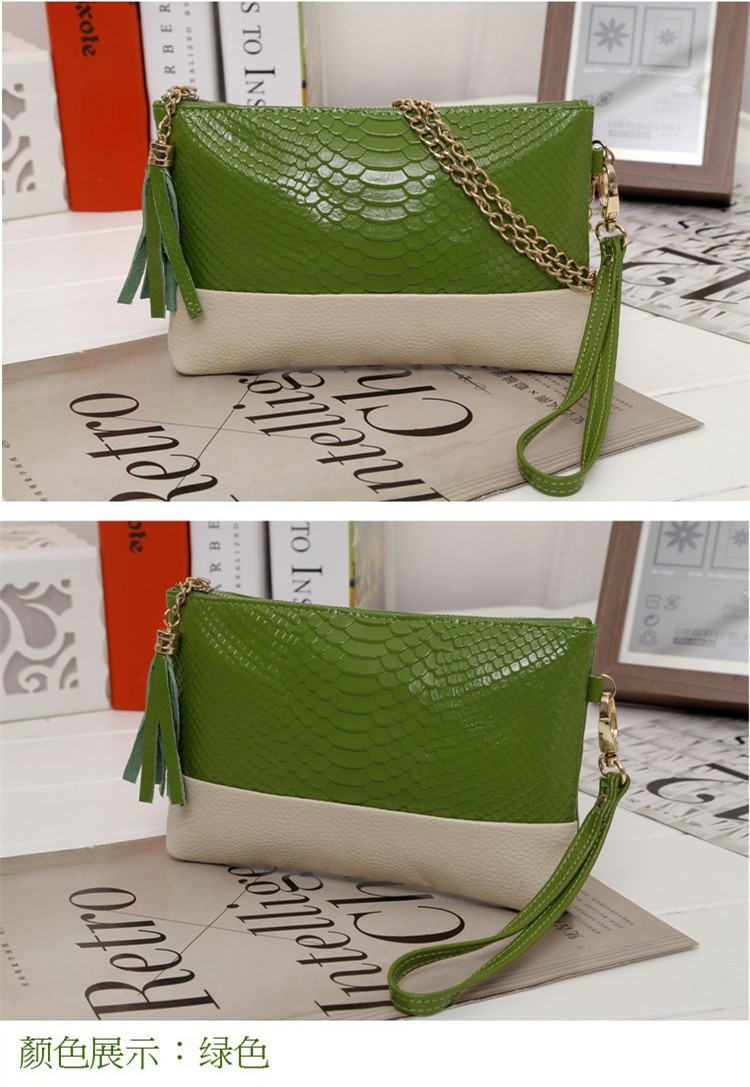 Wholesale New 2015 Women Designer Handbags Fashion Leather Clutch Bag