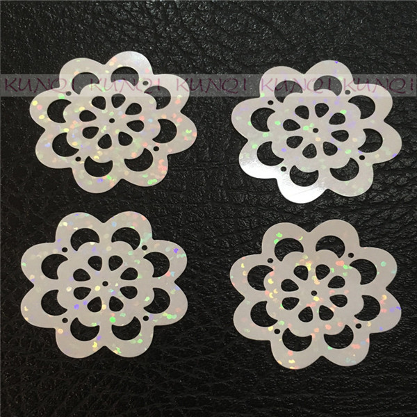 Description Picture 4 of item36mm Flower Sequins Paillettes Sewing,Wedding Craft,Women Kids DIY Garment Accessories Laser White