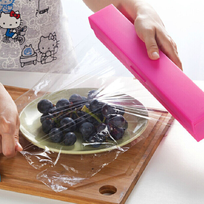 plastic saran wrap 1 piece colorful creative cling film food grade PP
