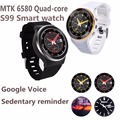 New Brand S99 3G MTK6580 Quad core Smart Watch HD camera support Bluetooth 4 0 Wifi