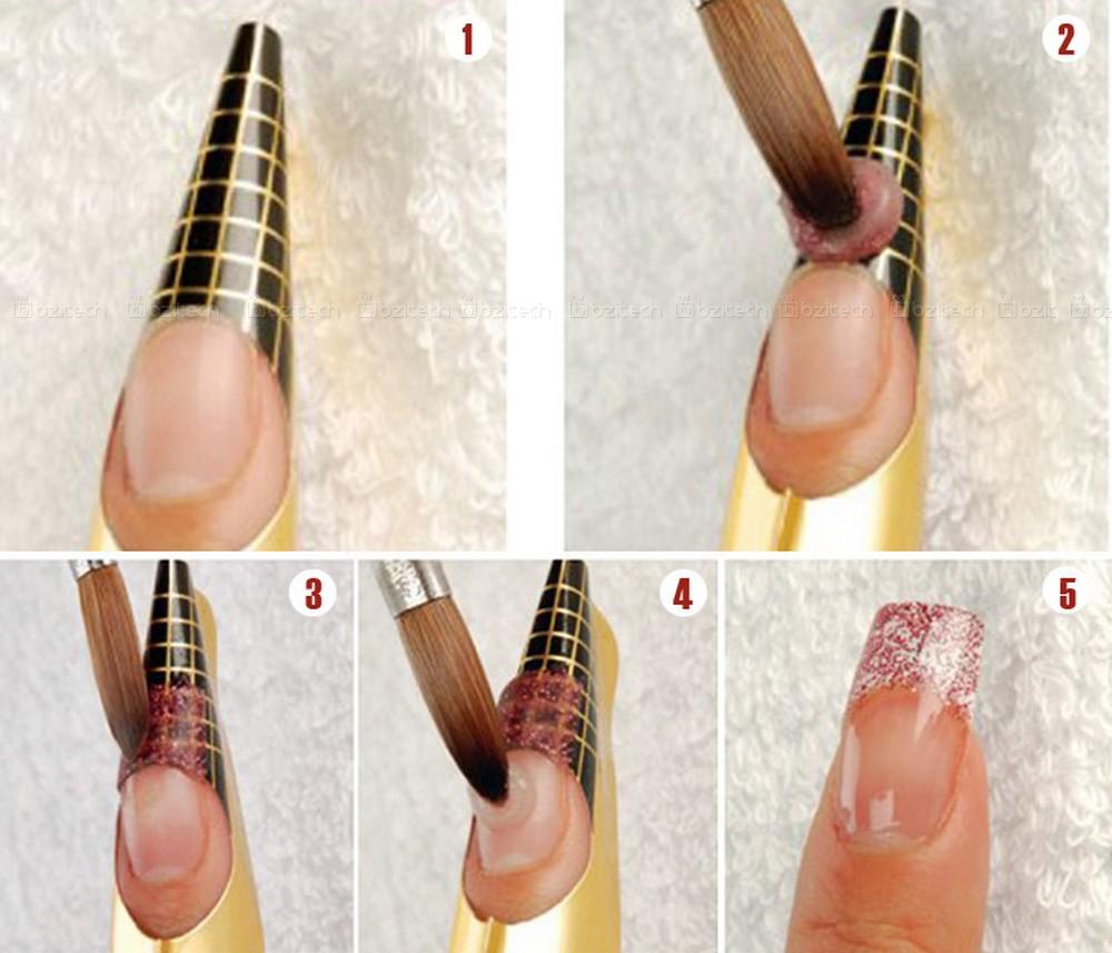 How To Maintain Acrylic Nails At Home Fab Can You Put Nail Polish On False Nails Art Ideas