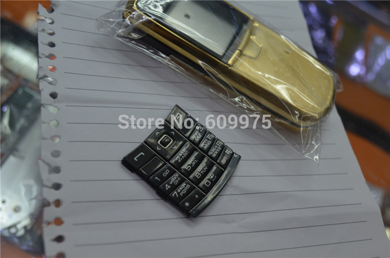 gold new housing cover faceplate for nokia 8800 classic keypad keypad for free shipping in gold new housing cover faceplate for nokia 8800 classic keypad keypad for free shipping in