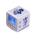 2015 New Nizhi TT032 Mini speakers with screen support SD card FM radio Portable digital Speakers