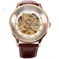 Classic Luxury Ks Royal Golden Big Case Automatic Mechanical Skeleton Wrap Gift Relogio Self Wind Men