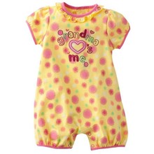 6M 24M High Quality 100 Cotton Branded Ropa Bebe Newborn Baby Girl Clothing Clothes Romper Creeper