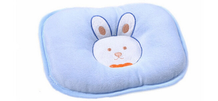 Healthy Baby Pillow Toddler Safe Cotton Anti Roll Pillow Sleep Rabbit Newborn Pillow 2419CM Kids Nursing Pillow Bedding (4)