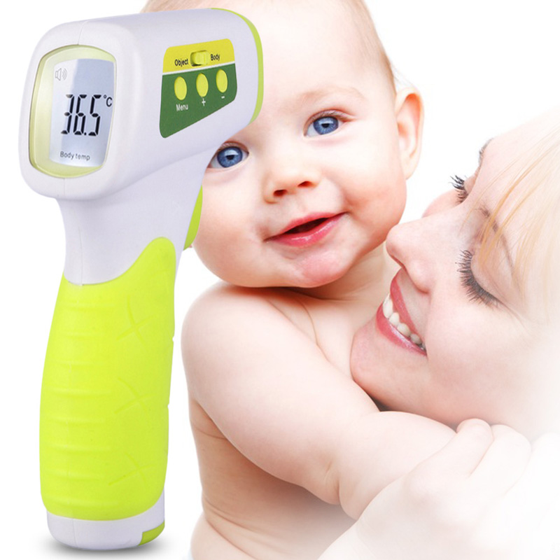 New Baby/Adult Digital Multi-Function Non-contact Infrared Forehead Body Thermometer Gun