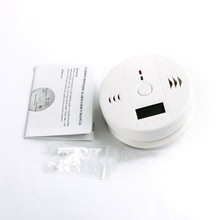 CO Carbon Monoxide Poisoning Smoke Gas Sensor Warning Alarm Detector Tester LCD