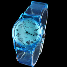 2015 New XINSLON Casual Watches Transparent Band Image Chinese Characters Style Clock Hours Women s Watches