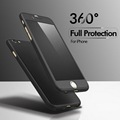For Apple iPhone 7 6 6s Plus Luxury 360 Degree Protection Mobile Phone Case Capa Cover