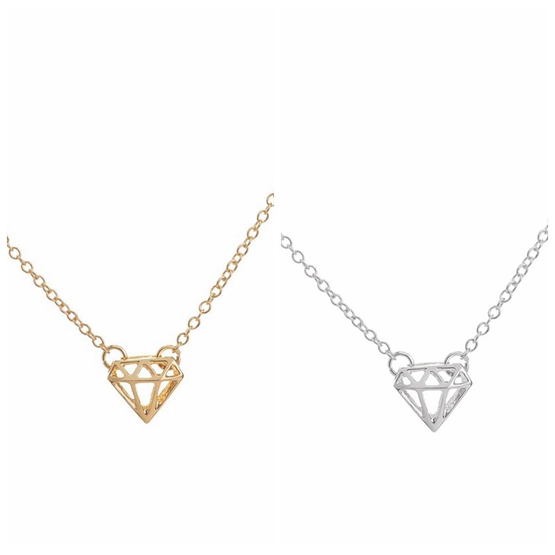 2016 New Fashion Cubic Triangle Necklace for Woomen Gifts
