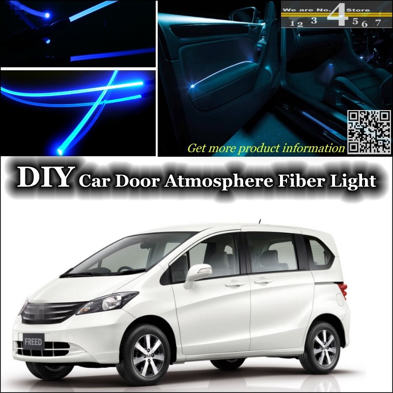 For Honda Freed Interior Ambient Light Tuning Atmosphere Fiber Optic Band Lights Inside Door Panel Illumination Not El Light