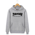 Thrasher Hoodie New Skateboard Sweartshirt Pullover Sudadera Hombre mens new thrasher hoodies 2016 fashion men hip