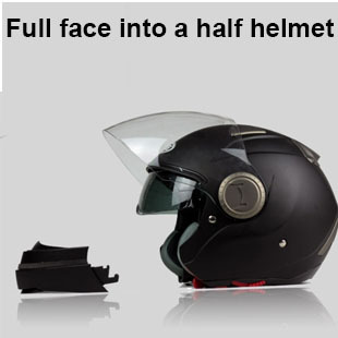 GSB motorcycle helmet GSB 246 combination helmet half 3 4 full face double lenses helmet gsb246