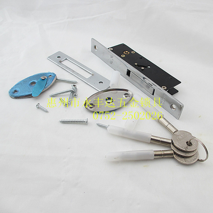 Strength C1683 double double open wind up sliding lock door lock shift locks big iron gates lock