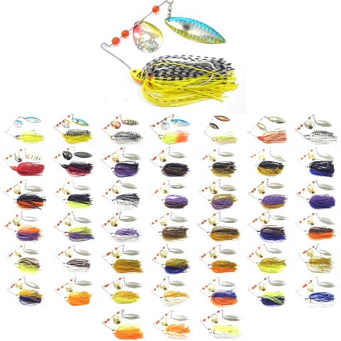 Fishing Lure Spinnerbait High Quality 15g Fresh Water Shallow Bass Walleye Crappie Must Have Tackle SP101X279