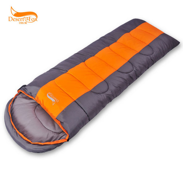 2kg Desert Fox outdoor sleeping bag sleeping bag envelope adult spring and winter sleeping bags double sleeping bag lunch
