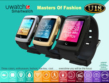 2015 Hot Bluetooth Smart Watch U18 With GPS Wifi Internet Function Andorid System For IOS Android MTK6571 UWatch Bluetooth 4.0