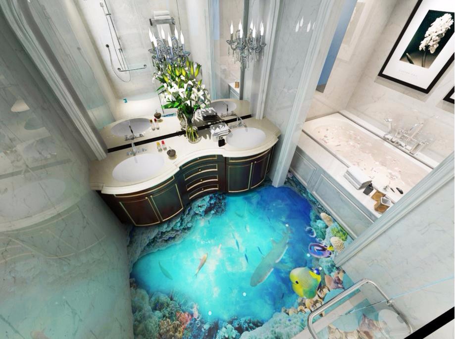 3d Wallpapers Bathroom 3d Floor Tiles Ocean Self Adhesive Waterproof Wallpaper Hd Wallpapers Hd Hd Wallpapers Hd Wallpapers From Doost 72 72