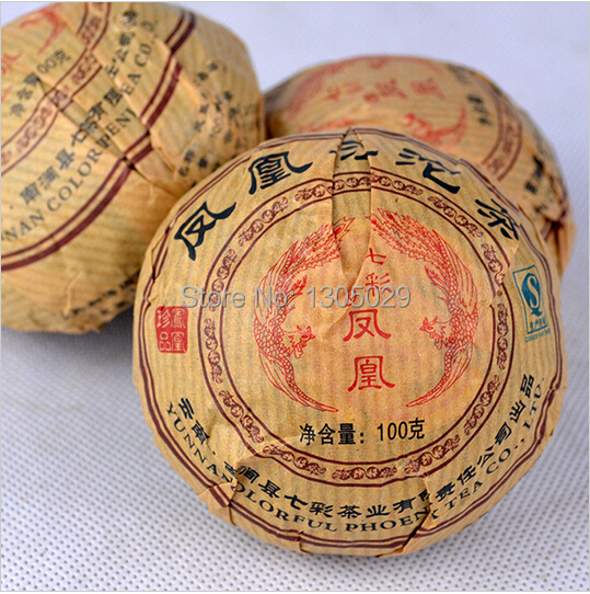 High Quality 100g Bowl Yunnan Puer Tea Ripe Puer Chinese Puer Tea
