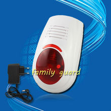 free shipping! Wireless Flash Strobe Outdoor Siren Red Light 100dB 315MHz Just For Our Alarm System