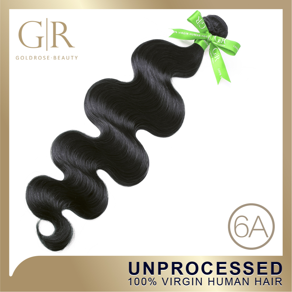 Unprocessed 6A Quality Brazilian Virgin Hair Body Wave Human Hair Extension Virgin Brazilian Hair Weave