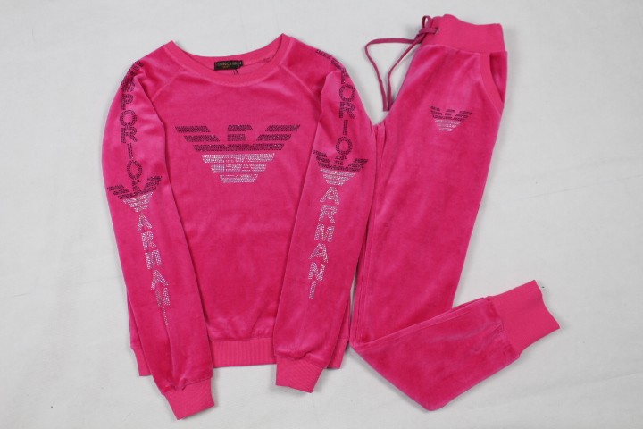 S-XXL 2015 New Sport Suit Women Cotton Sweatshirt 2 piece set women O-Neck long sleeve Hot drilling Print tracksuits sport suits pink
