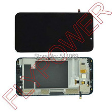 100% New for ZTE Grand S2 S291 lcd display+touch screen digitizer+frame assembly black by free shipping