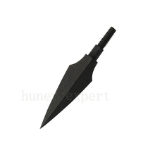 Carbon arrow hunting replaceable arrow tip steel practice arrow broadhead 8pcs for crossbow or compound bow