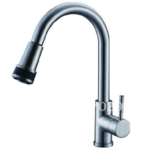 CHROME pull out kitchen faucets UPC FAUCETin Bar Sets from Home