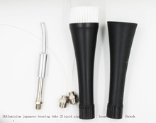 1Aluminium japanese bearing tube+2 inner liuqid pipe+1brush+1 horn replacement for black tornado gun z-020&z-010&k101&k107(5/set