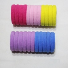 TS 10pcs lot Candy Colored Hair Holders High Quality Rubber Bands Hair Elastics Accessories Girl Women