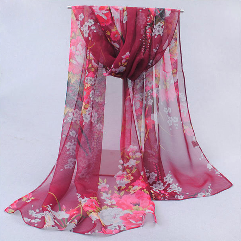 2015 hot wonderful flower long soft scarfs wrap shawl for elegant women han edition scarf scarves