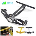 black New arrival Motorcycle CNC Aluminum License Plate Bracket Licence Plate Holder Frame Number Plate For