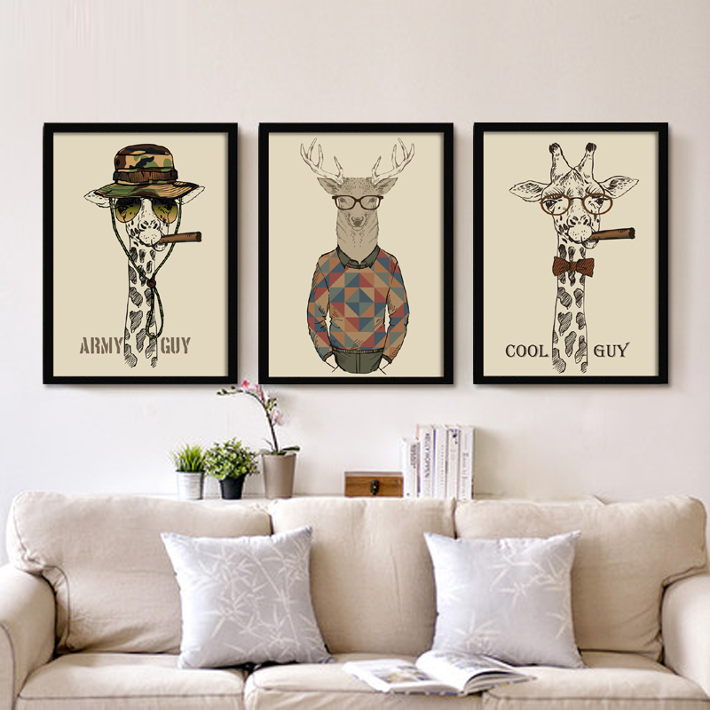 Fashion Animal Framed Painting With Acrylic Glass Ready To Hang Wall Art Prints With Wooden | fashion animal framed painting with acrylic glass ready to Fashion Animal Framed Painting With Acrylic Glass Ready To Hang Wall Art Prints With Wooden | fashion animal framed painting with acrylic glass ready to