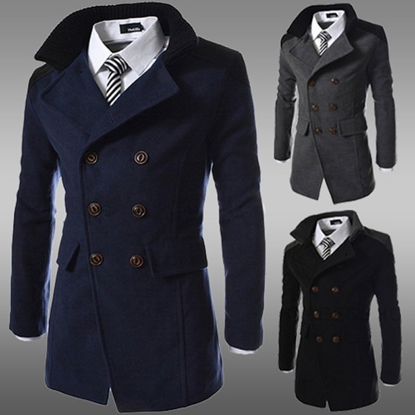 Free Shipping 2015 autumn winter new fashion Korean version slim men s casual turn down collar