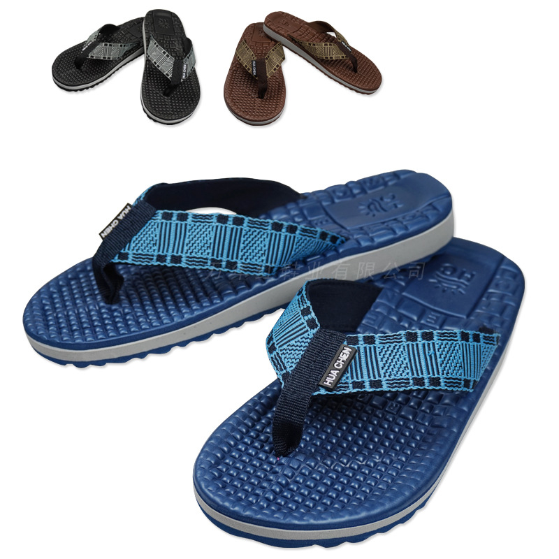 sandals men sandalias 2015 wedge brand platform beach wedge flip flops ...