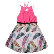 Infant Baby Girl Dress Summer 2016 Chiffon Baby Dresses For Girls Party Princess Chiffon Dress Child Girl Clothes 12-24 Months