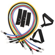 Fitness Resistance Bands Set Resistance Rope Exerciese Tubes Elastic Exercise Bands for Yoga Pilates Workout Free
