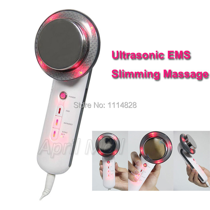 3in1 1MHz EMS Infrared Ultrasound Body Massager Slimming Anti Cellulite Weight Loss Face Ultrasonic Therapy Skin