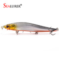 1PCS 14cm 23g Fishing Lure Minnow Hard Bait With 2 Treble Hooks Fishing 3D Eyes Laser