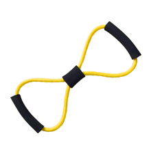 8 Shape Yoga Workout Exercise Resistance Latex Bands Fitness Chest Pull Rope Exercise Elastic Bands Pilates