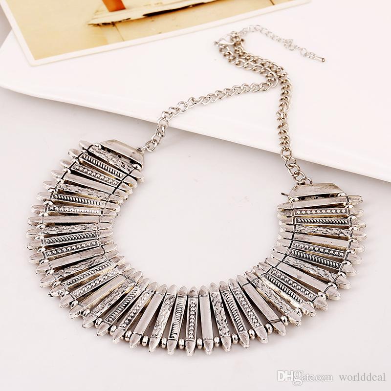  2pcs lot Ladies Jewlery Alloy Necklace With Coins Tassel Neck Chain Party Stage Necklet Sweater