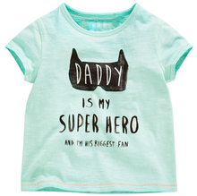 New Little Girl O-NECK T-Shirt Children Clothing Tops Short Sleeve 100% Cotton Tees Printing Summer Kids T Shirt 2T-6T